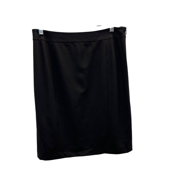 Lafayette 148 Black 2 Pcs Business Suit Set Blazer Sz 8 & Skirt Wool Blend Sz 10 - Picture 14 of 14